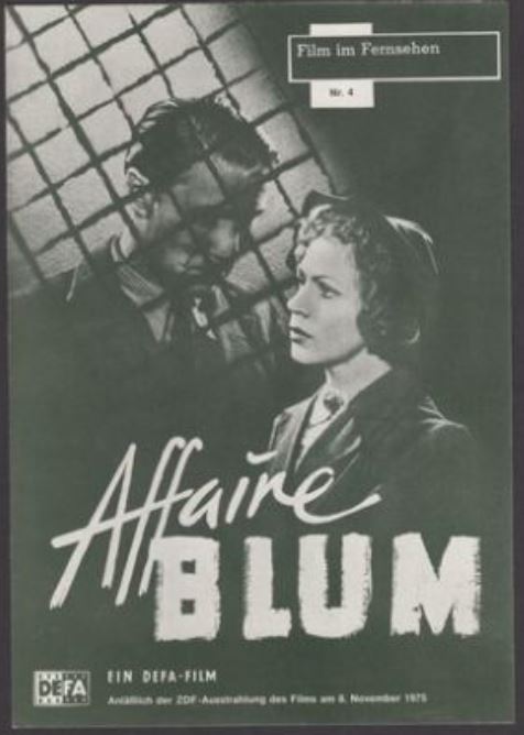 FILM IM FERNSEHEN magazine side cover Issue 4 8 November 1975