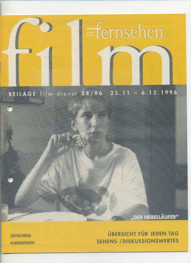 FILM IM FERNSEHEN magazine side cover Issue 24 23 November 1996