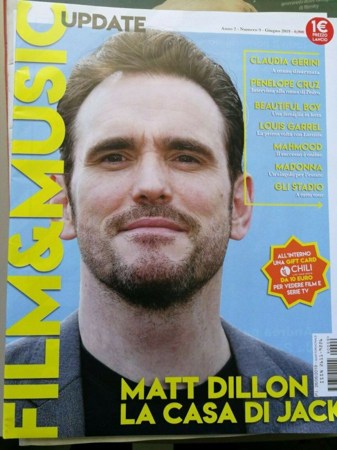 FILM AND MUSIC magazine side cover Issue 9  June 2019