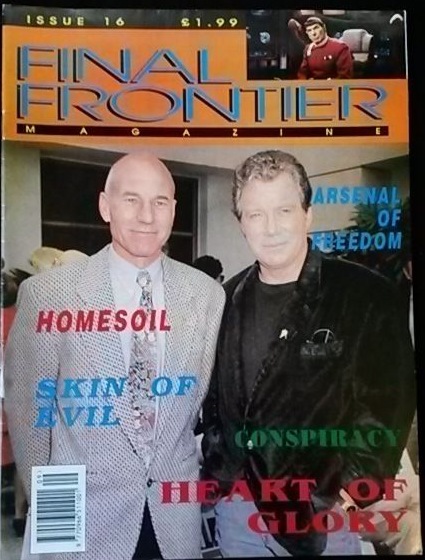 FINAL FRONTIER magazine side cover Issue 16  