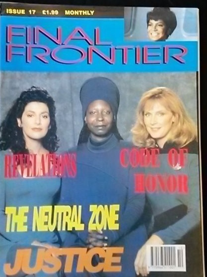FINAL FRONTIER magazine side cover Issue 17  