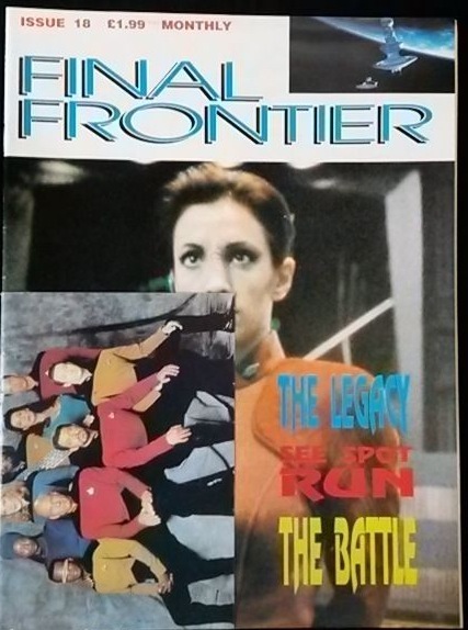 FINAL FRONTIER magazine side cover Issue 18  