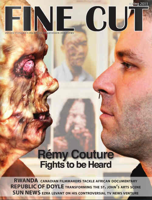 FINE CUT magazine side cover Spring 2011