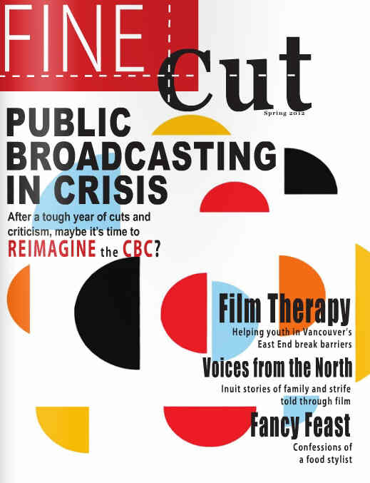 FINE CUT magazine side cover Spring 2012