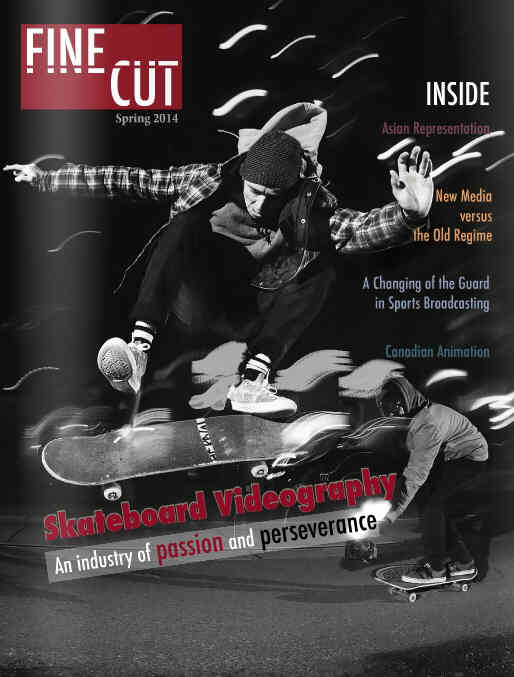 FINE CUT magazine side cover Spring 2014