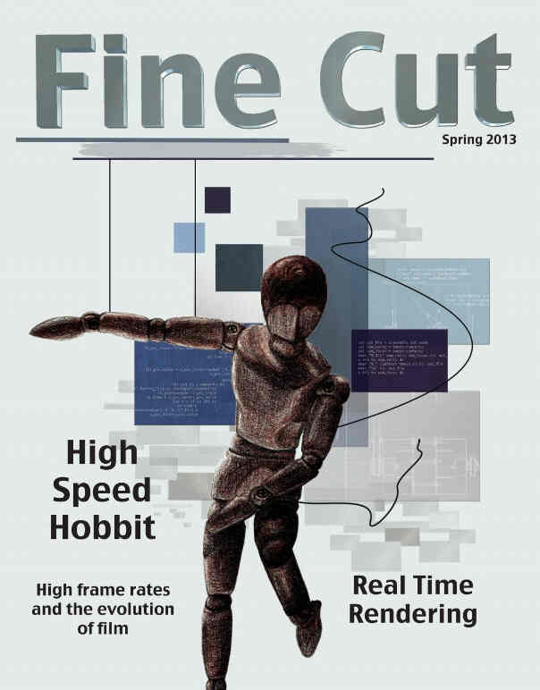 FINE CUT magazine side cover Spring 2013