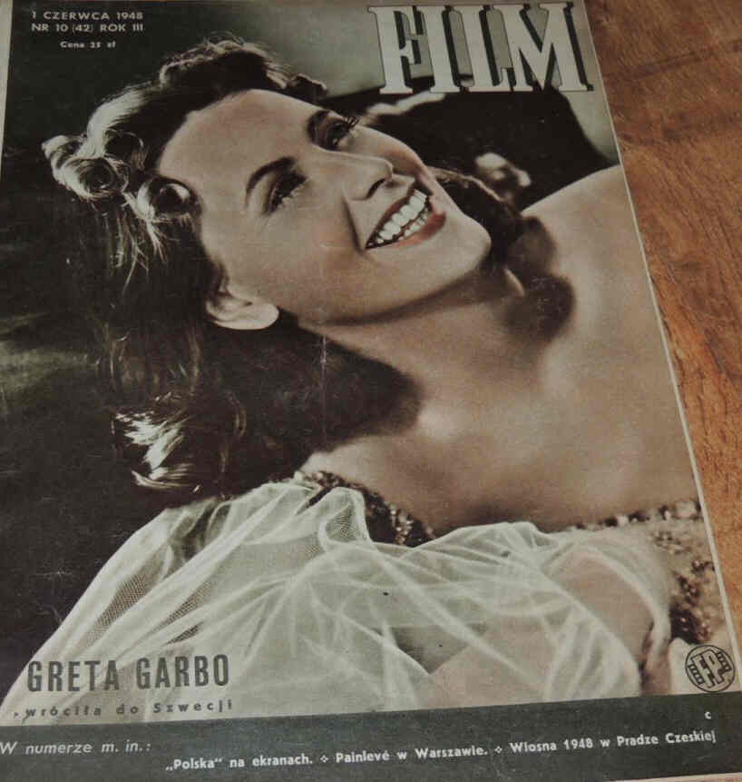 FILM (Po) magazine side cover Issue 42  Vol 3 # 10 1 June 1948