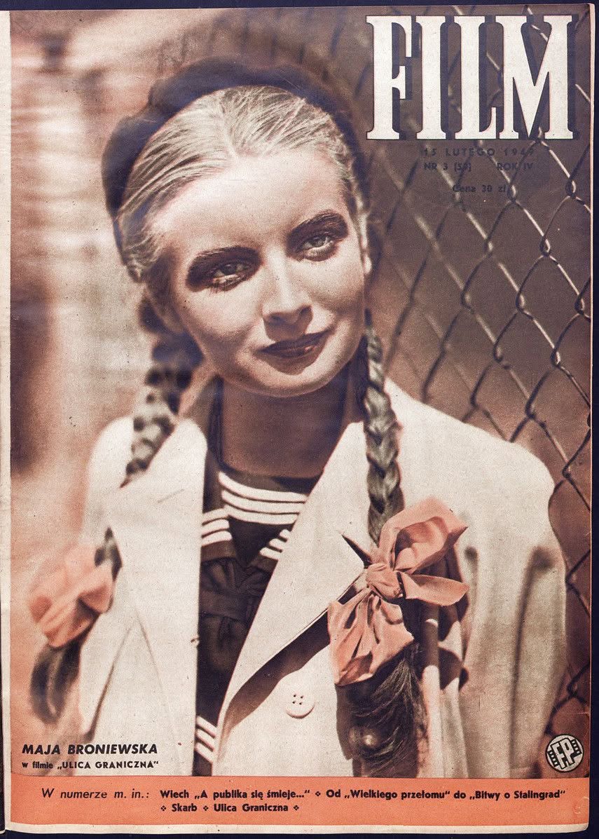 FILM (Po) magazine side cover Issue 3 15 February 1949