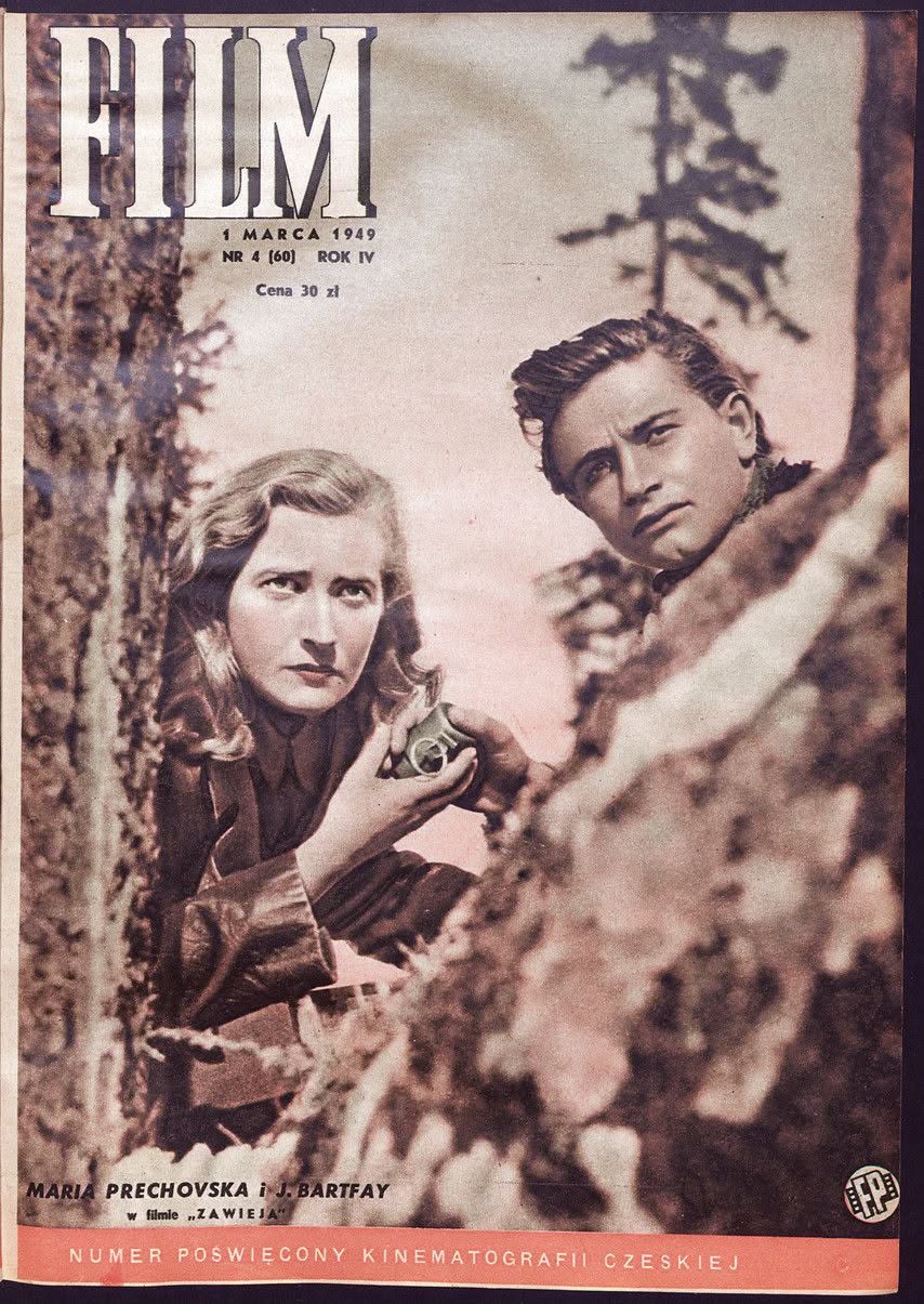 FILM (Po) magazine side cover Issue 4 1 March 1949