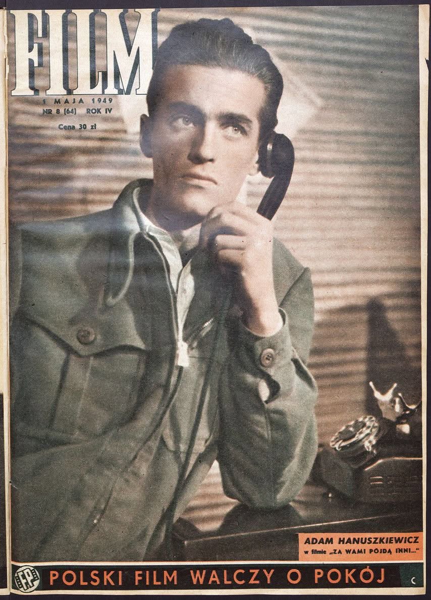 FILM (Po) magazine side cover Issue 8 1 May 1949