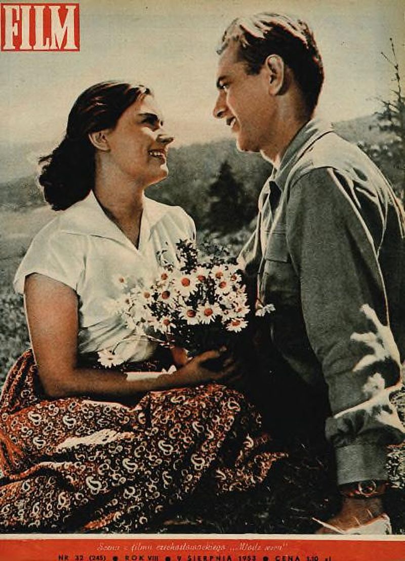 FILM (Po) magazine side cover Issue 245  Vol 8 No  32 9 August 1953