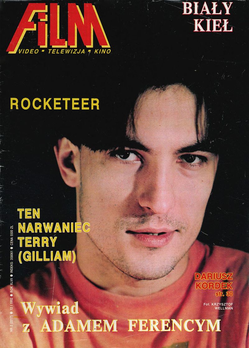 FILM (Po) magazine side cover Issue 2217  Vol 47 No  2 1 December 1992