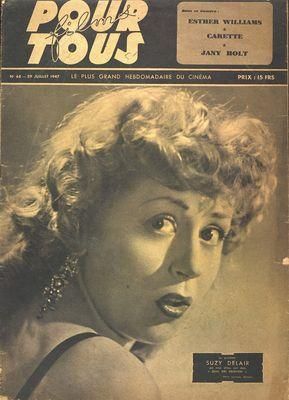 FILMS POUR TOUS magazine side cover Issue 68 29 July 1947