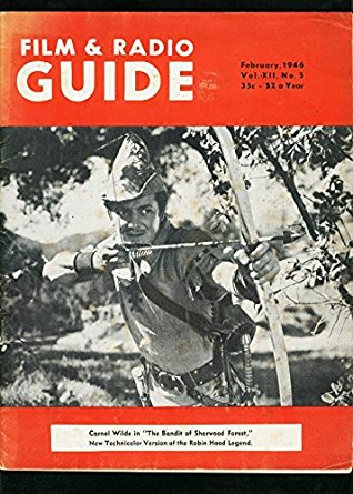 FILM AND RADIO GUIDE magazine side cover February 1946
