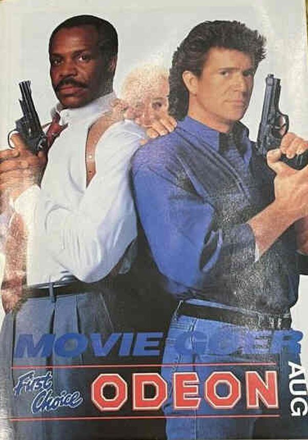 FIRST CHOICE ODEON magazine side cover  August 1992