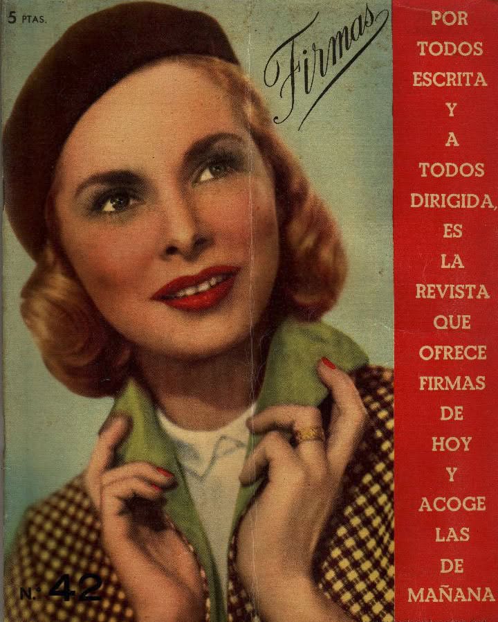 FIRMAS magazine side cover Issue 42   1954