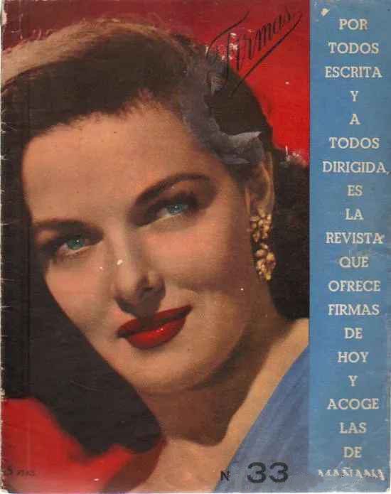 FIRMAS magazine side cover Issue 33  September 1954