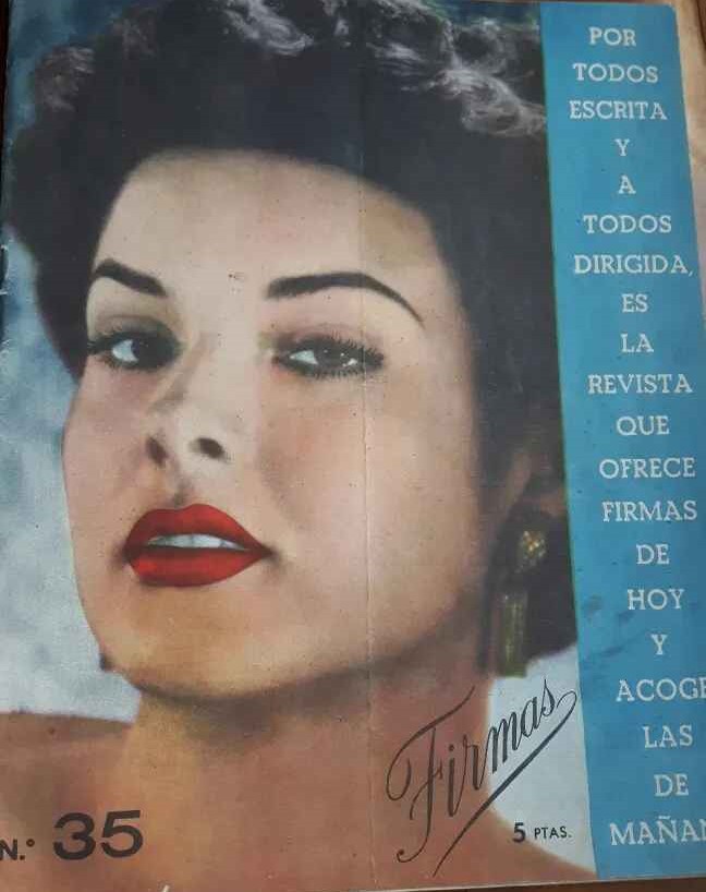 FIRMAS magazine side cover Issue 35  November 1954