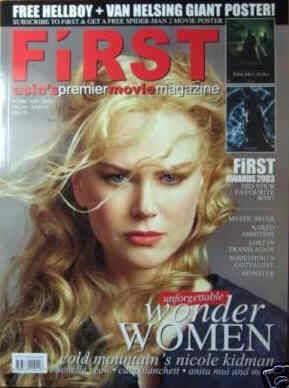 FIRST (Si) magazine side cover Issue 16 February 2004