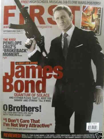 FIRST (Si) magazine side cover Issue 71 September 2008
