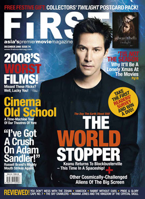 FIRST (Si) magazine side cover Issue 74 December 2008