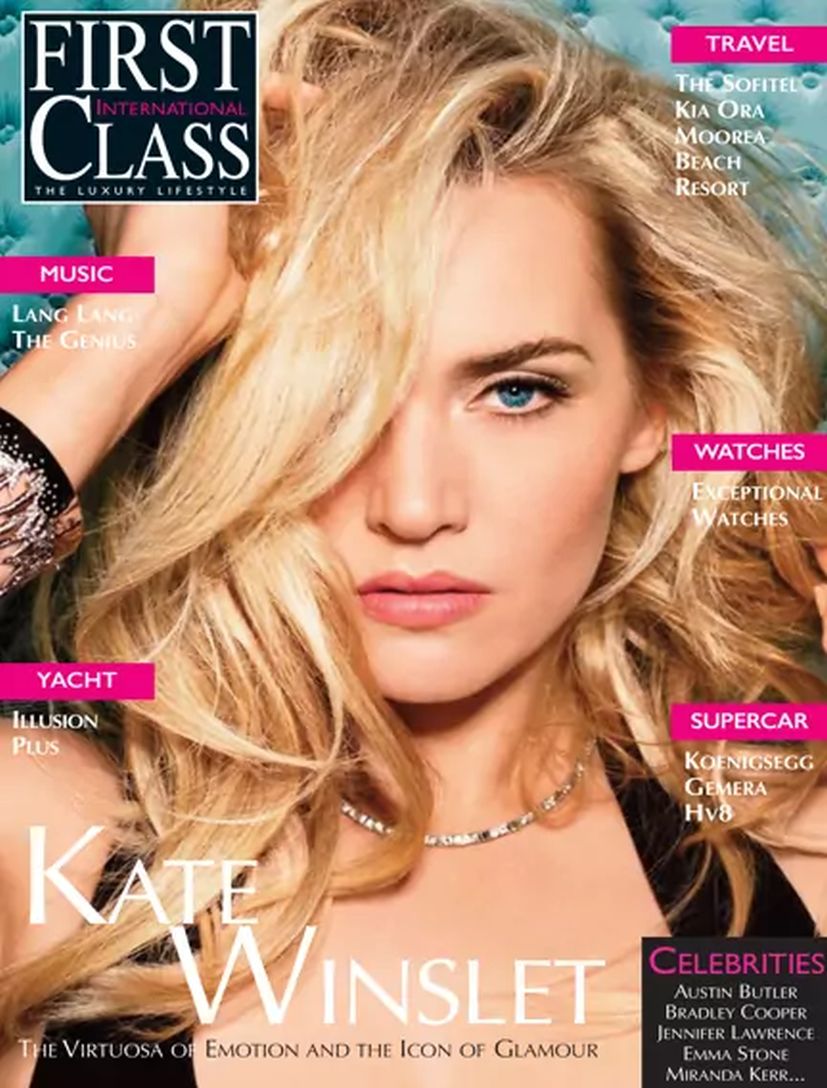 FIRST CLASS magazine side cover Issue 13   