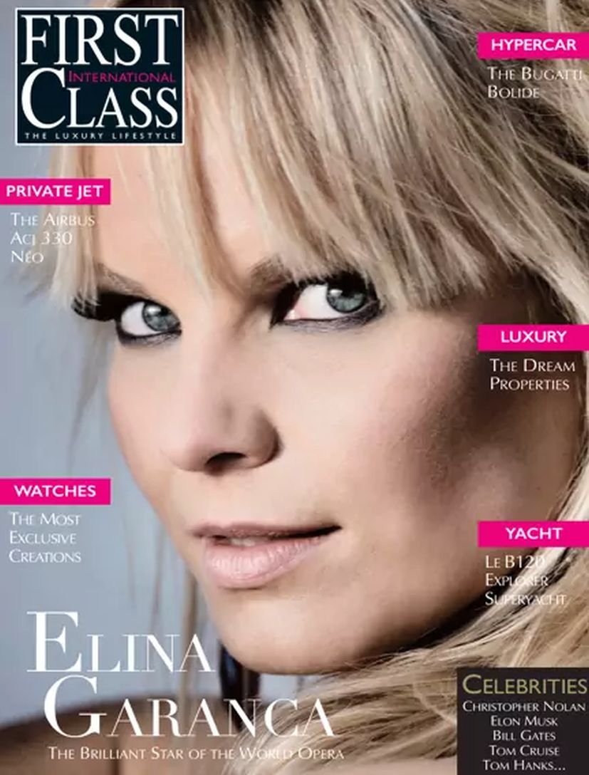 FIRST CLASS magazine side cover Issue 15   