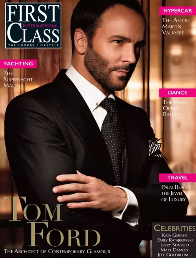 FIRST CLASS magazine side cover Issue 16   
