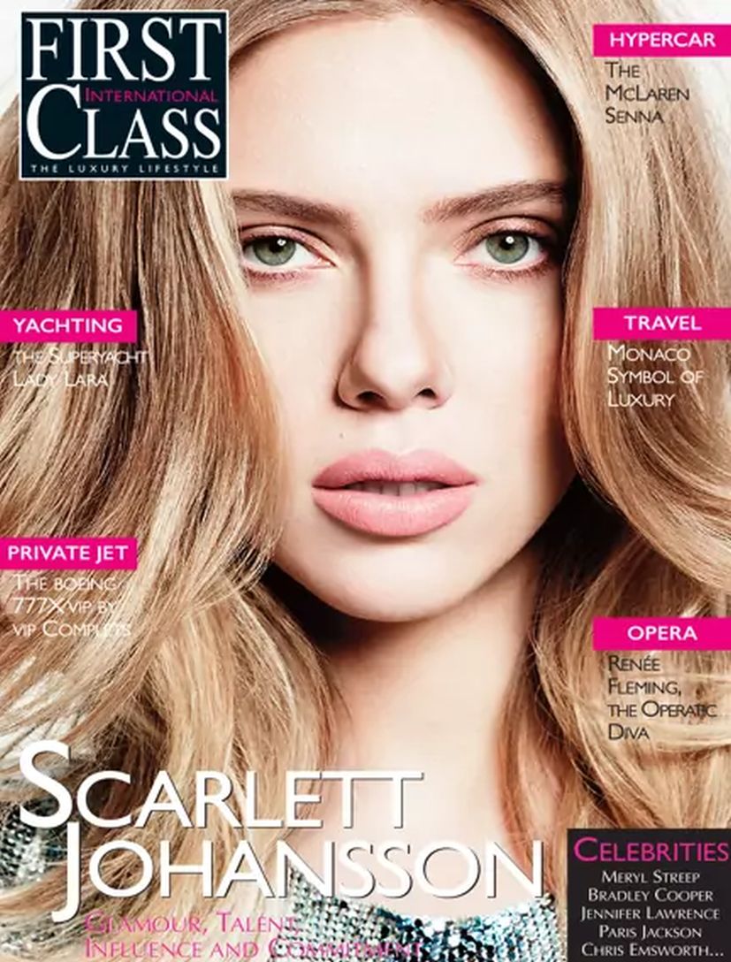 FIRST CLASS magazine side cover Issue 17   