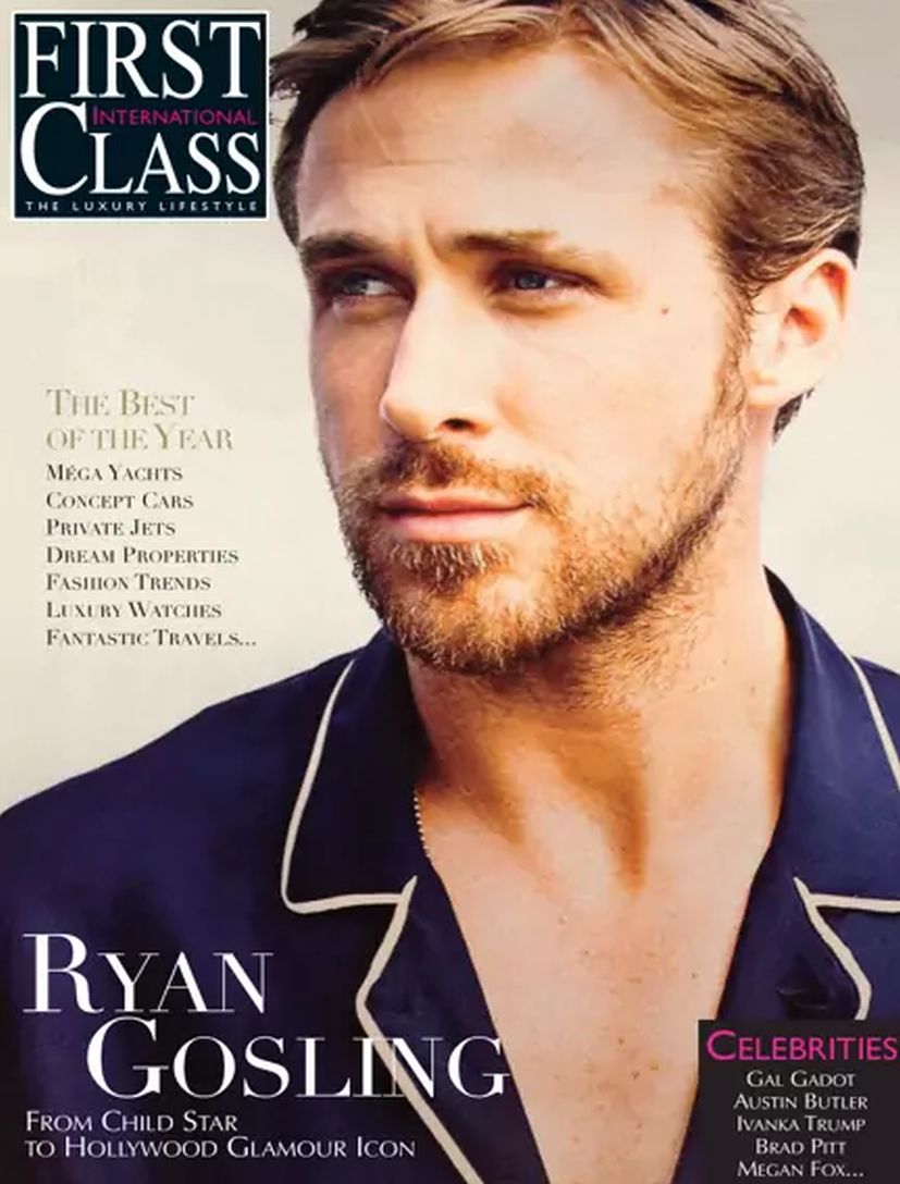 FIRST CLASS magazine side cover Issue 18   