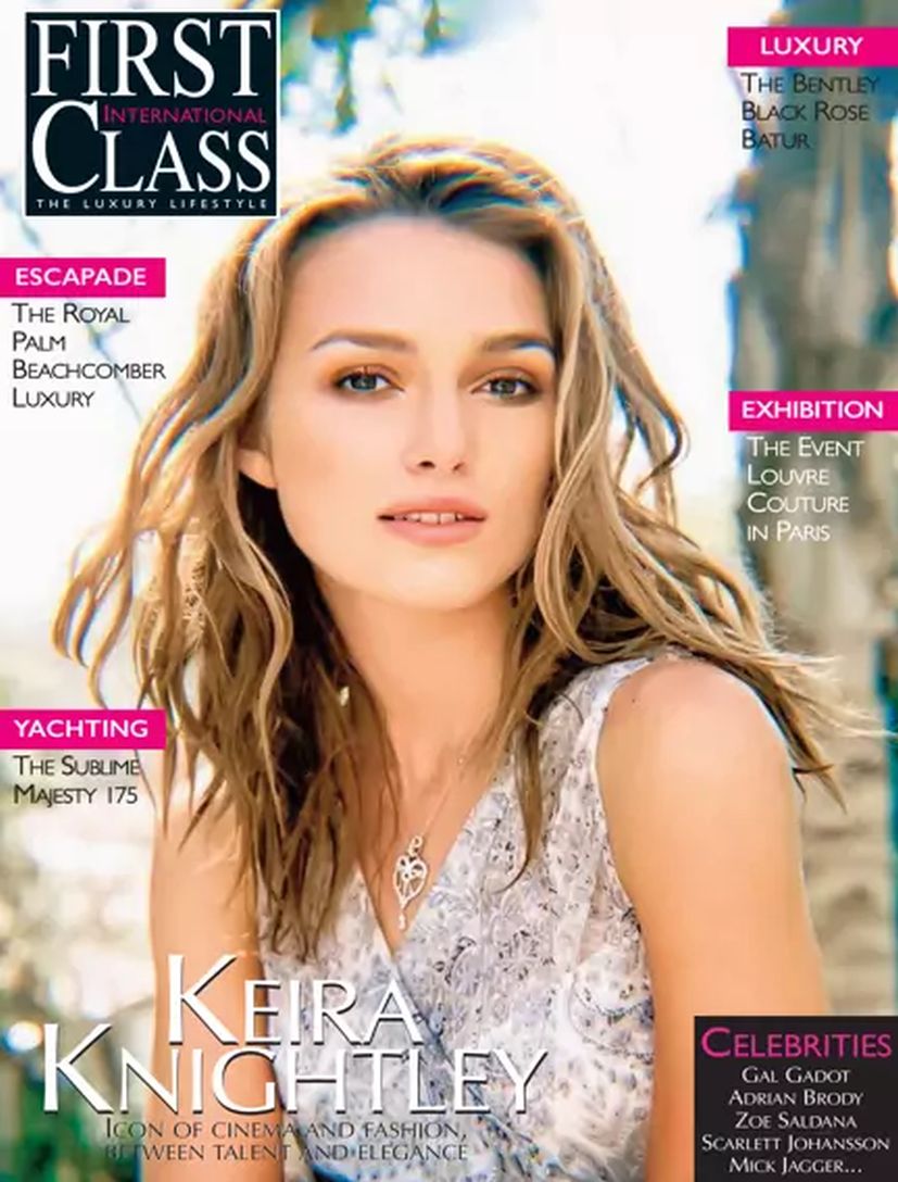 FIRST CLASS magazine side cover Issue 26   