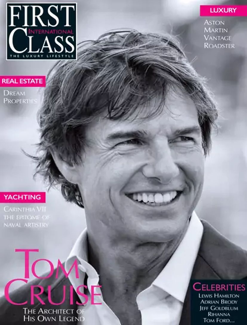 FIRST CLASS magazine side cover Issue 29   