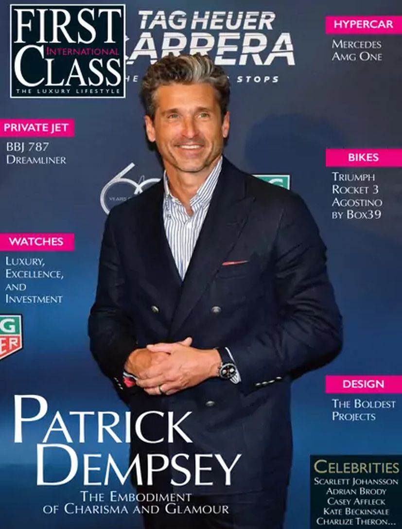FIRST CLASS magazine side cover Issue 31   