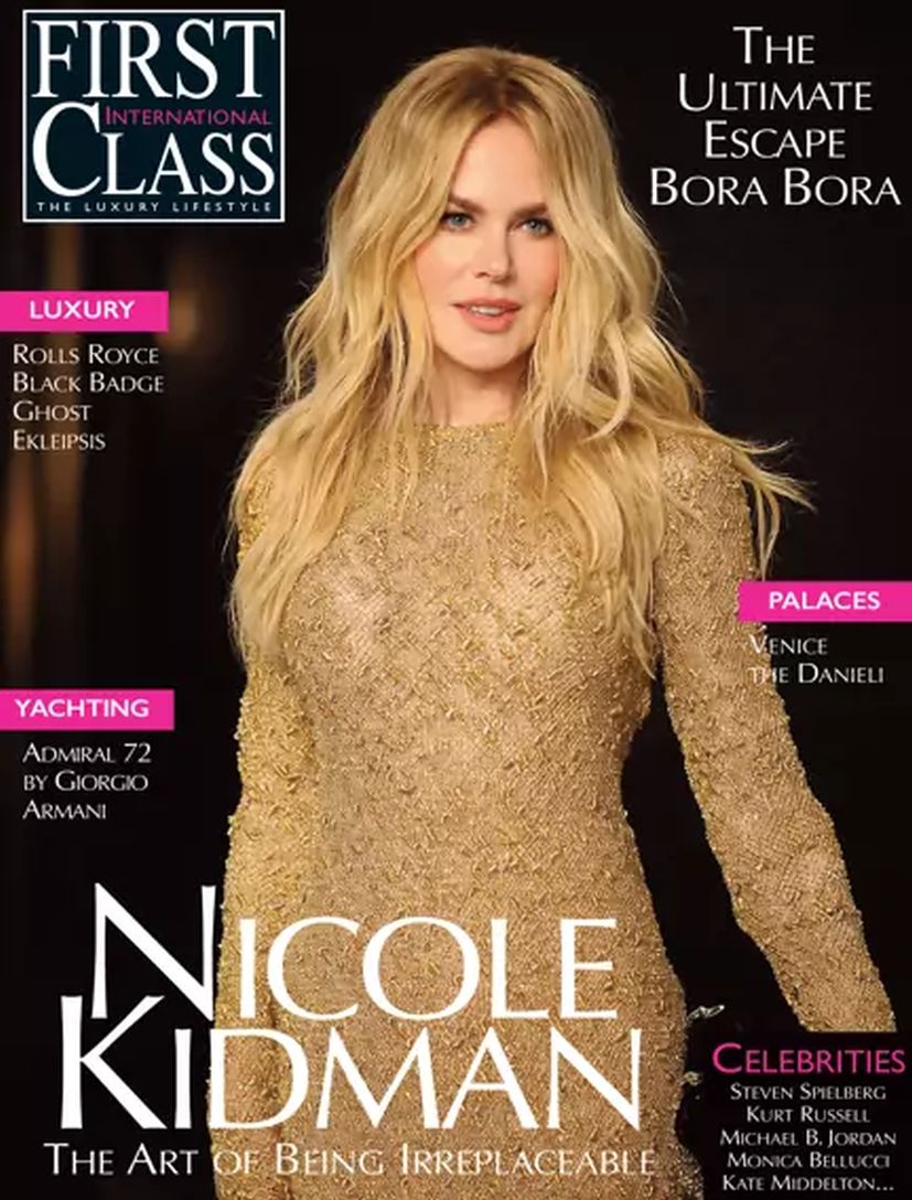 FIRST CLASS magazine side cover Issue 38   