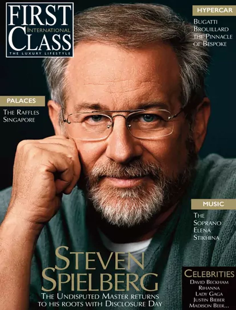FIRST CLASS magazine side cover Issue 39 May 2026