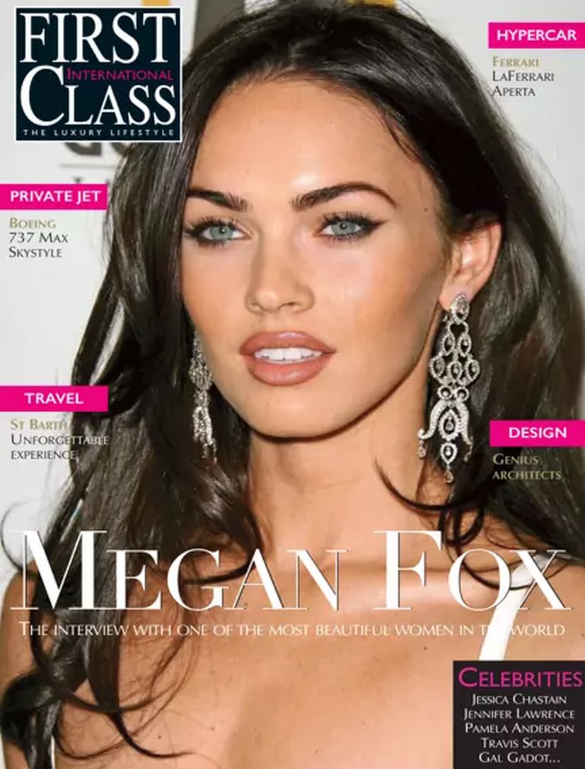 FIRST CLASS magazine side cover Issue 5   