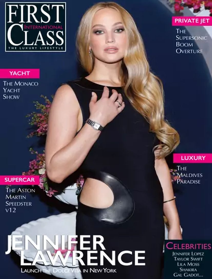 FIRST CLASS magazine side cover Issue 8   