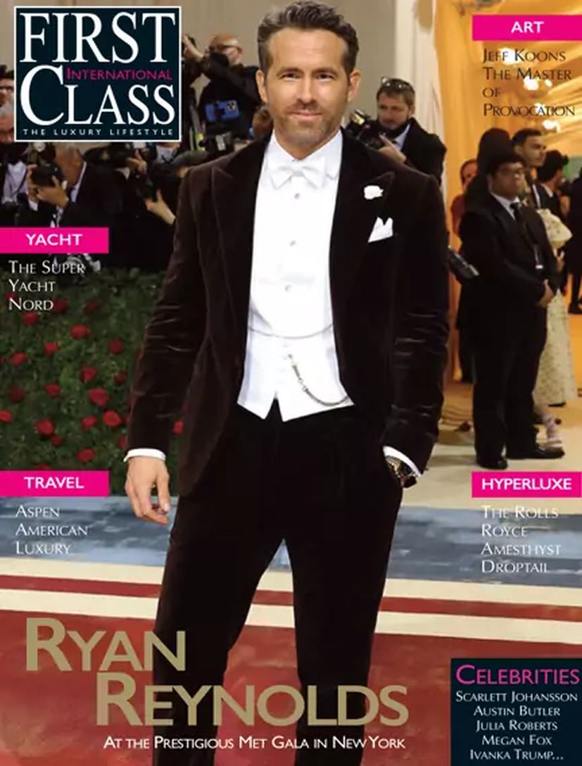 FIRST CLASS magazine side cover Issue 9   