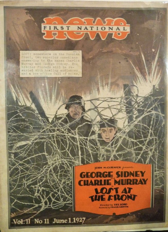 FIRST NATIONAL NEWS magazine side cover Issue 11 1 June 1927