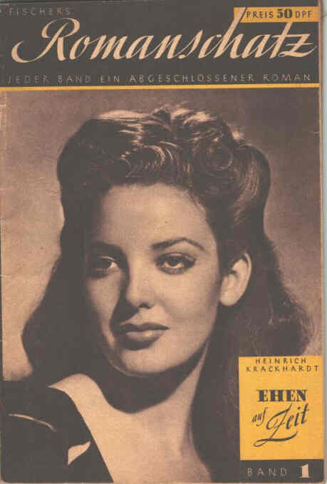 FISCHERS ROMANSCHATZ magazine side cover Issue 1   1949