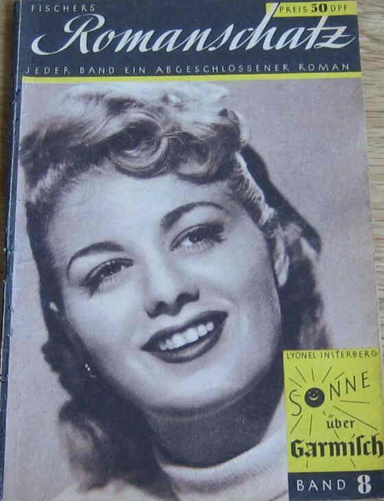 FISCHERS ROMANSCHATZ magazine side cover Issue 8   1949