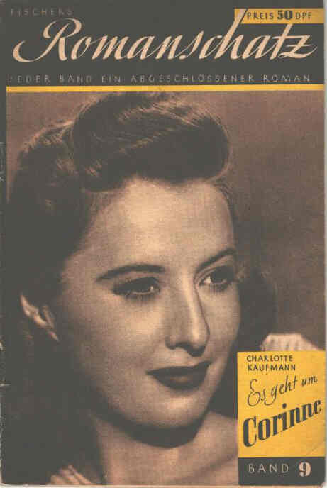 FISCHERS ROMANSCHATZ magazine side cover Issue 9   1949