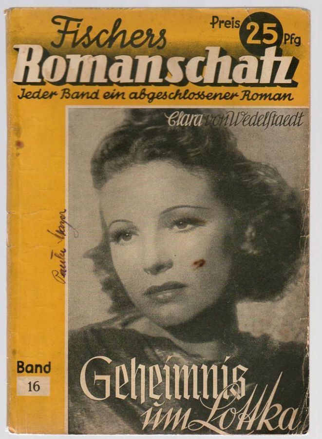 FISCHERS ROMANSCHATZ magazine side cover Issue 16   