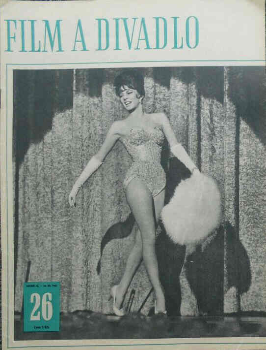 FILM A DIVADLO magazine side cover Issue 26   1965