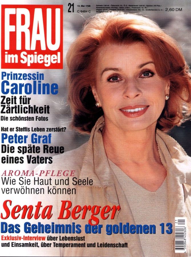 FRAU IM SPIEGEL magazine side cover Issue 21 13 May 1998