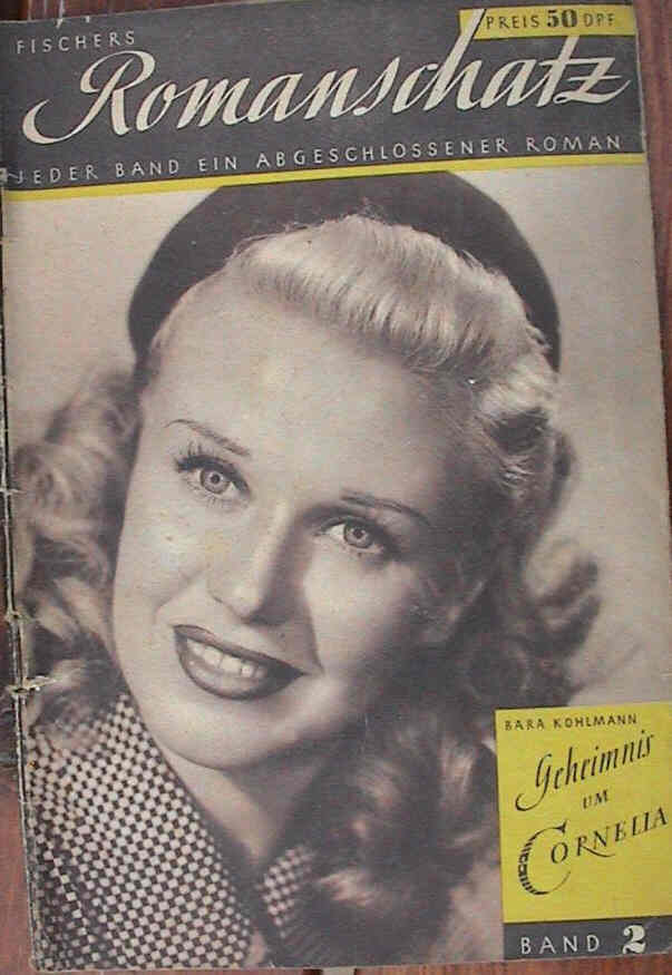 FISCHERS ROMANSCHATZ magazine side cover Issue 2   1949