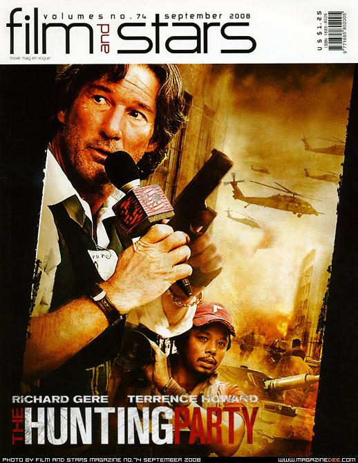 FILM AND STARS magazine side cover Issue 74 September 2008