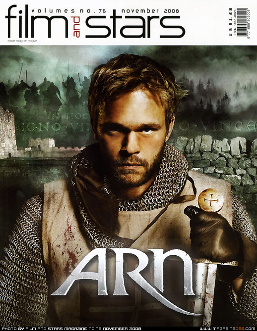 FILM AND STARS magazine side cover Issue 78 November 2008