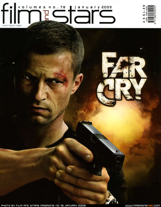 FILM AND STARS magazine side cover Issue 78 January 2009