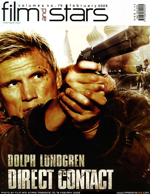 FILM AND STARS magazine side cover Issue 79 February 2009